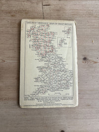 BANBURY Ordnance Survey Seventh Series Paper One inch 1953 Sheet 145 Bicester