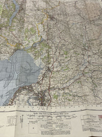 LANCASTER & KENDAL Ordnance Survey Map Seventh Edition One Inch 1965 Sheet 89