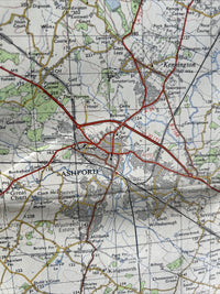 CHATHAM & MAIDSTONE Ordnance Survey Seventh Series 1-inch 1957  Sheet 172