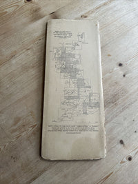 ENGLAND SOUTH Ordnance Survey CLOTH Sheet 11 Quarter Inch Map 4th Edition 1945