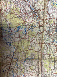 GUILDFORD & HORSHAM Ordnance Survey Fifth Edition One Inch 1941 Map No Cover