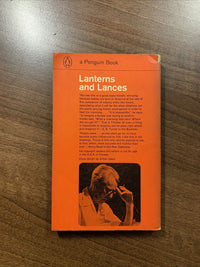 LANTERNS And LANCES By James Thurber - Penguin Book 1963 