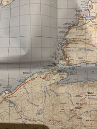 Portree - Ordnance Survey Seventh Series One Inch Map 1962 Sheet 25 Raasay Skye