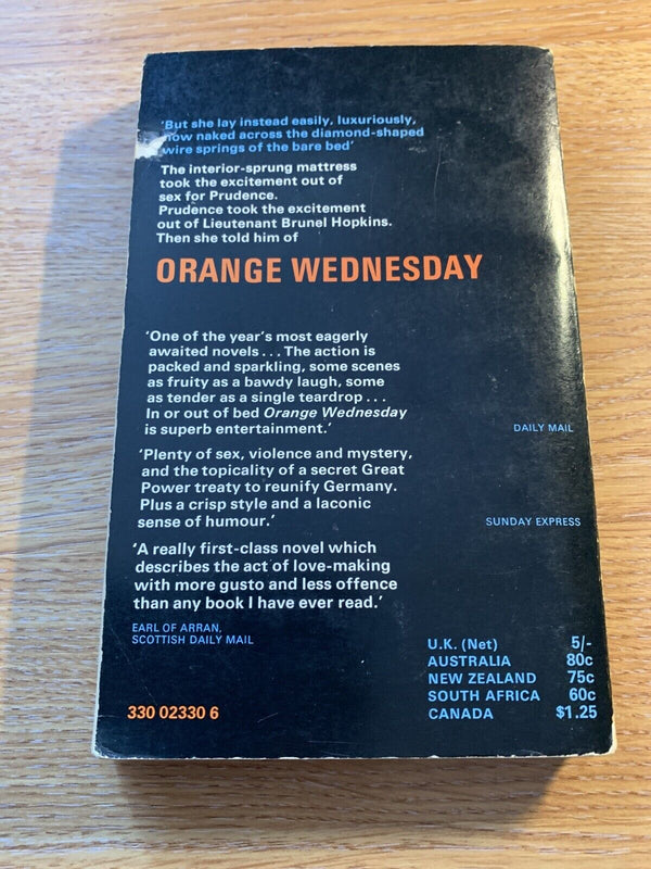 Orange Wednesday By Leslie Thomas - Pan Books 1967 Paperback 