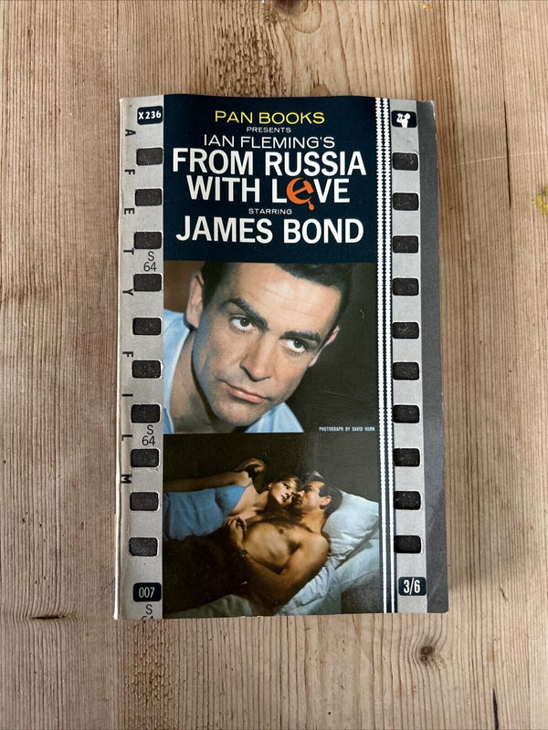 FROM RUSSIA WITH LOVE James Bond By Ian Fleming Pan Books 1963 No X236 Film