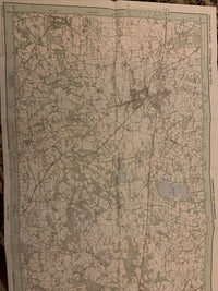 TONBRIDGE & EDENBRIDGE Pathfinder Ordnance Survey 1:25000 1981 No 1228