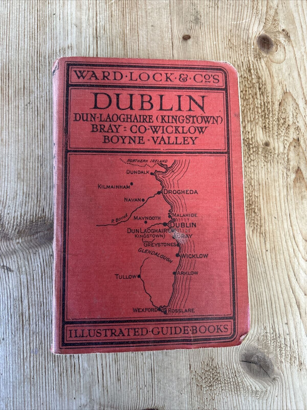 DUBLIN DUN LAOGHAIRE BRAY Ward Locks Red Guide No Edition No Maps Photos 1930s?