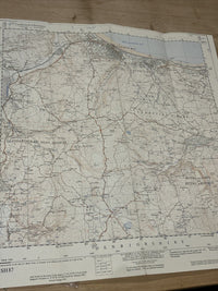 COLWYN BAY Ordnance Survey 1:25,000 First Series Sheet SH87 1950