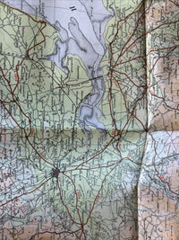 THE BORDER Ordnance Survey Quarter Inch Sheet 1 1921 Sunderland Dumfries