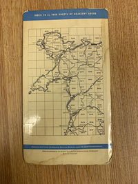 Staylittle - Ordnance Survey 2 And A Half Inch Map 1:25000 - 1960 Sheet SN89