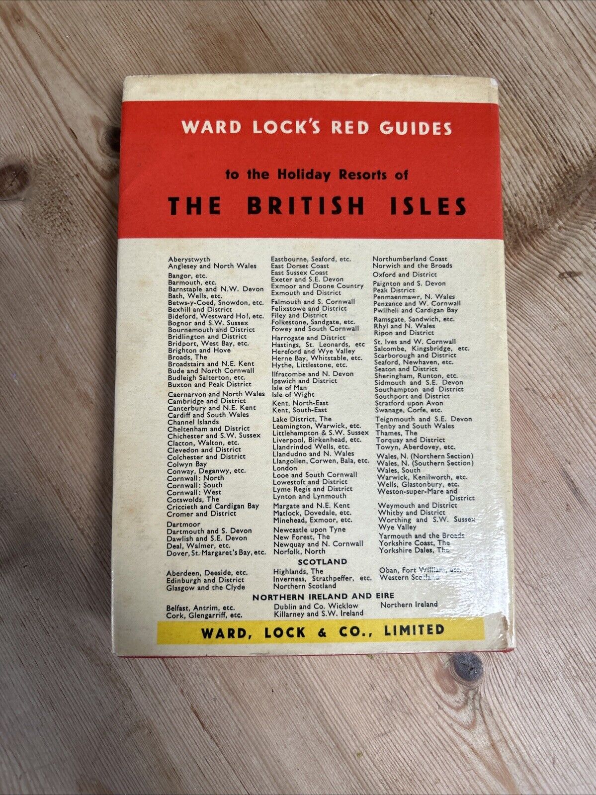 SHERINGHAM CROMER RUNTON North Norfolk Ward Locks Red Guide Dust Jacket Maps