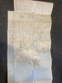 1971 DART ESTUARY Ordnance Survey Second Series Pathfinder Map SX 85/95