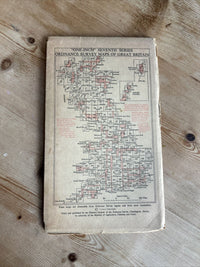 ALDERSHOT Ordnance Survey Seventh Series Paper One In Map Sheet 169 1959 Alton