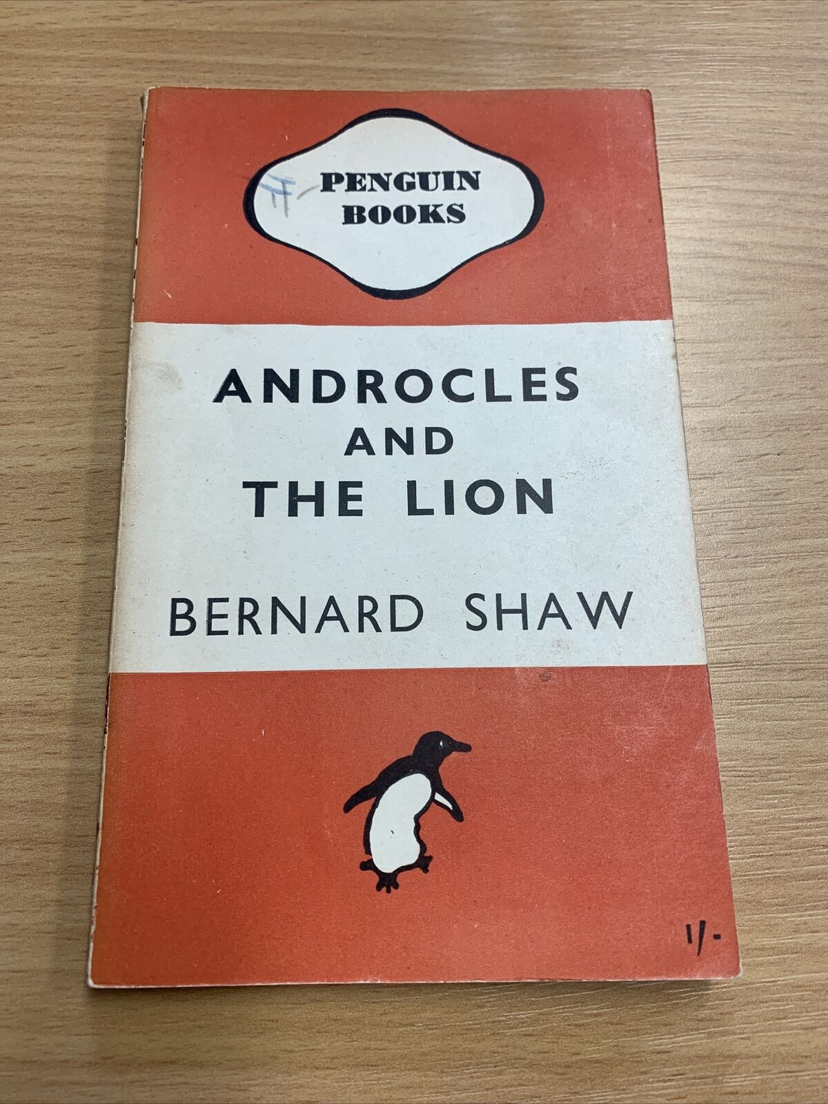 Androcles & The Lion - Bernard Shaw - Penguin Books No 566 - 1946 First Edition