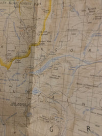 Grantown & Cairngorm No 38 1971 Revision  Ordnance Survey One Inch Map