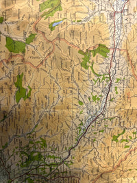 AYR & LANARK - Bartholomew National Map Series Sheet 40 1977 Loch Doon Moffat