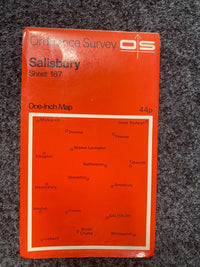  SALISBURY Ordnance Survey Map 1971 No 167