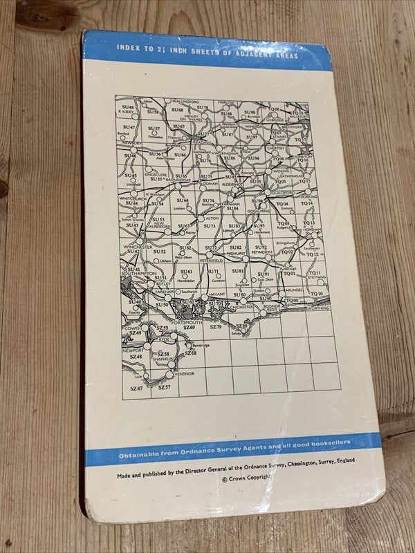 MORTIMER Ordnance Survey 2 And A Half Inch Map 1:25000 1961 Sheet SU66 Padworth