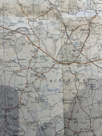 CRANLEIGH Ordnance Survey First Series Sheet TQ03 1965 Loxwood Dunsfold