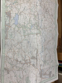 HAREWOOD Pathfinder Ordnance Survey 1:25000 1991 No 672 Bardsey Bramhope Otley