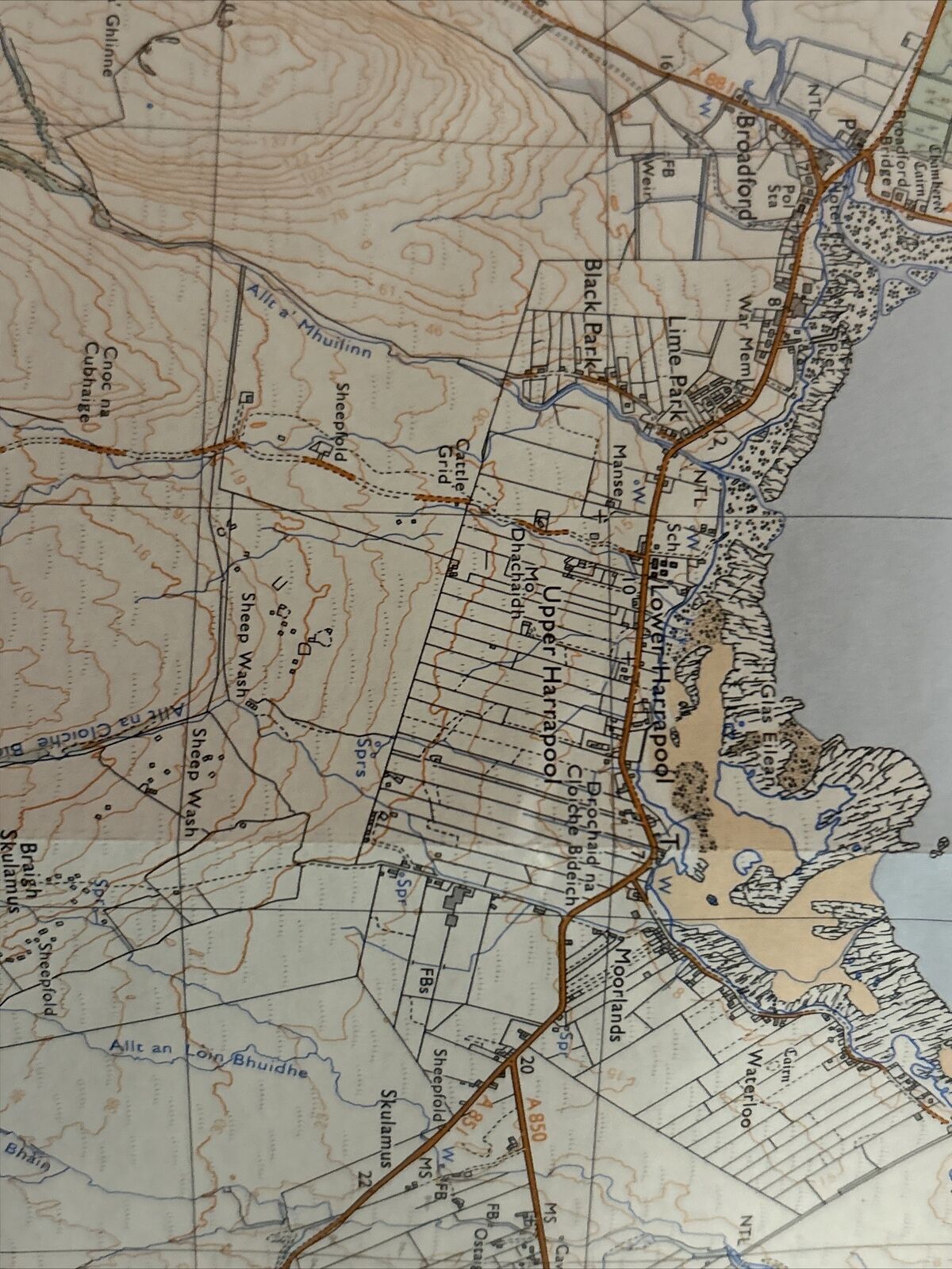 KYLE OF LOCHALSH Ordnance Survey Second Series Pathfinder Sheet NG62/72 1975