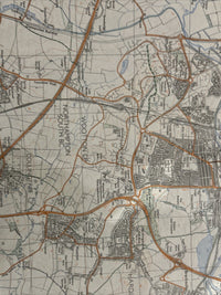 WEEDON BEC & Roade Pathfinder Ordnance Survey No 1000 (SP65/75) 1:25000 1988
