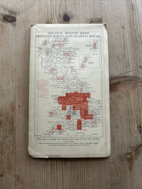 BEDFORD & LUTON Ordnance Survey Seventh Series One inch 1954 Sheet 147 Baldock