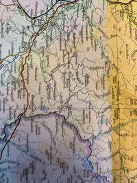 Bartholomew Half Inch Map No 37 Galloway Scotland  1971