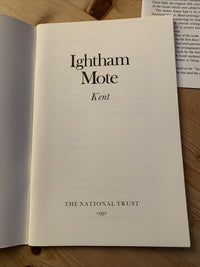 Ightham Mote, Kent - National Trust Brochure 1991