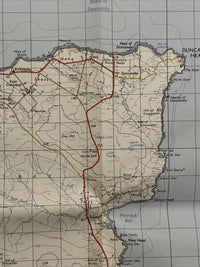 PENTLAND FIRTH Ordnance Survey One Inch Sheet 7 Good Condition 1959 / 69 Hoy