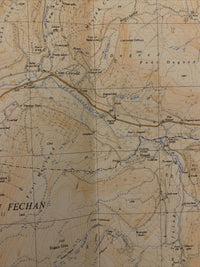 MALLWYD Wales Ordnance Survey 1:25000 First Series 1953 SH81