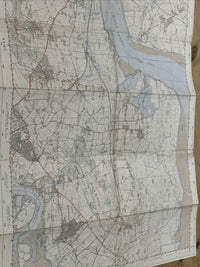 GRAVESEND Tilbury Ordnance Survey Second Series 1:25,000 Map TQ67/77 1974