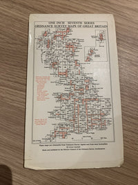 Strathpeffer - Ordnance Survey Seventh Series One Inch Map 1968 Sheet 27