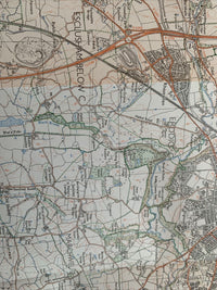 LLANGOLLEN & WREXHAM (South) Pathfinder Ordnance Survey 1:25000 1991 No 806