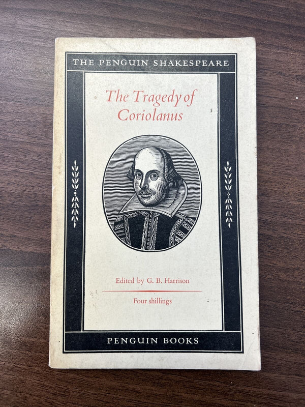 PENGUIN SHAKESPEARE No B20 1968 The TRAGEDY OF CORIOLANUS