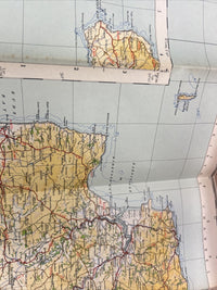 ENGLAND SOUTH-WEST Ordnance Survey Paper Sheet 10 Quarter Inch Map 4th Ed 1946