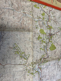 PEEBLES & GALASHIELS Scotland Ordnance Survey One Inch Sheet 80 Popular 1945