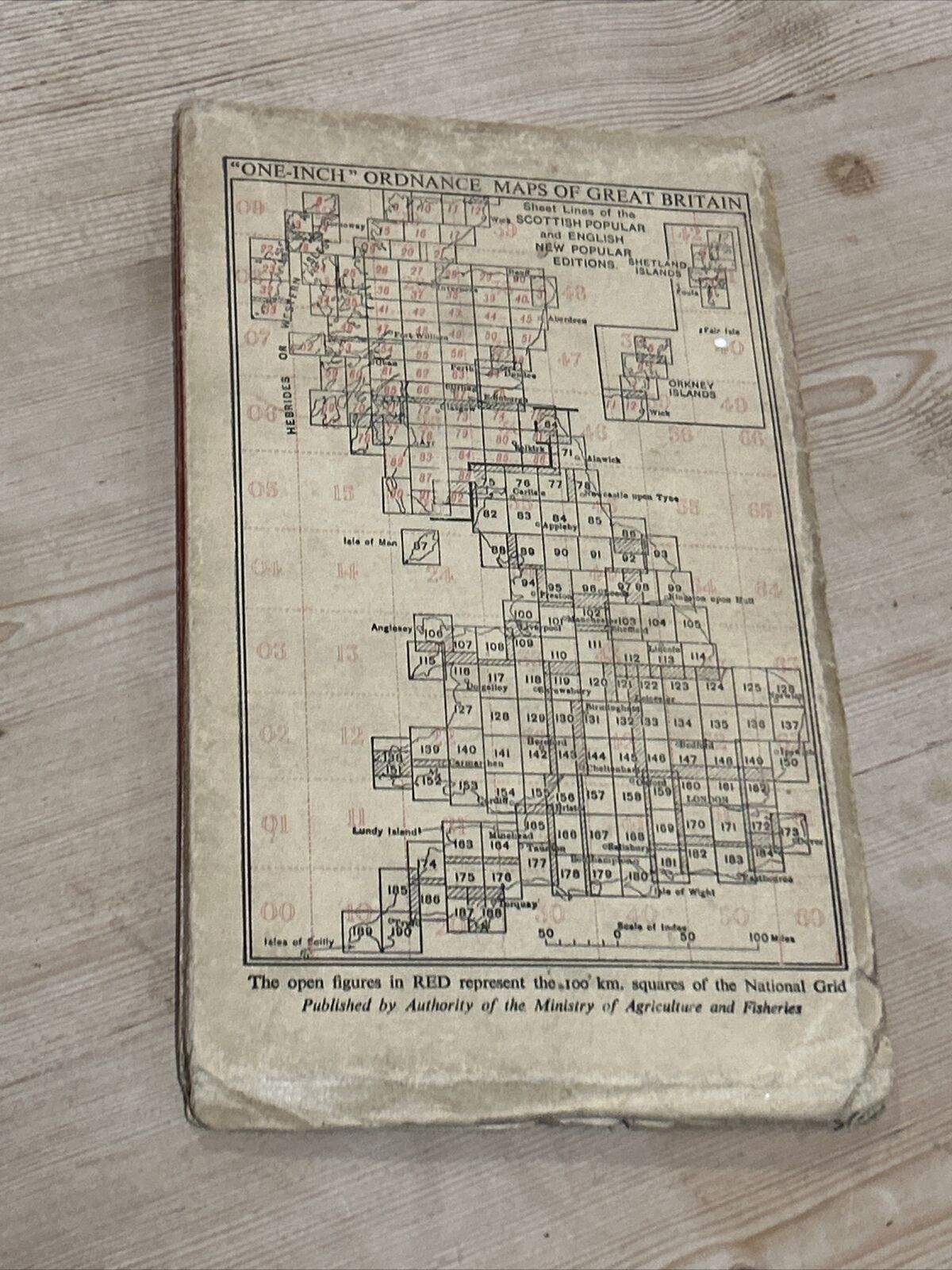 DERBY NOTTINGHAM & LEICESTER Ordnance Survey CLOTH 6th Series 1946 Sheet 121