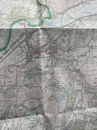 MACHYNLLETH  Pathfinder 885 Ordnance Survey 1:25,000 1989 SH70/SN79 Dovey Valley