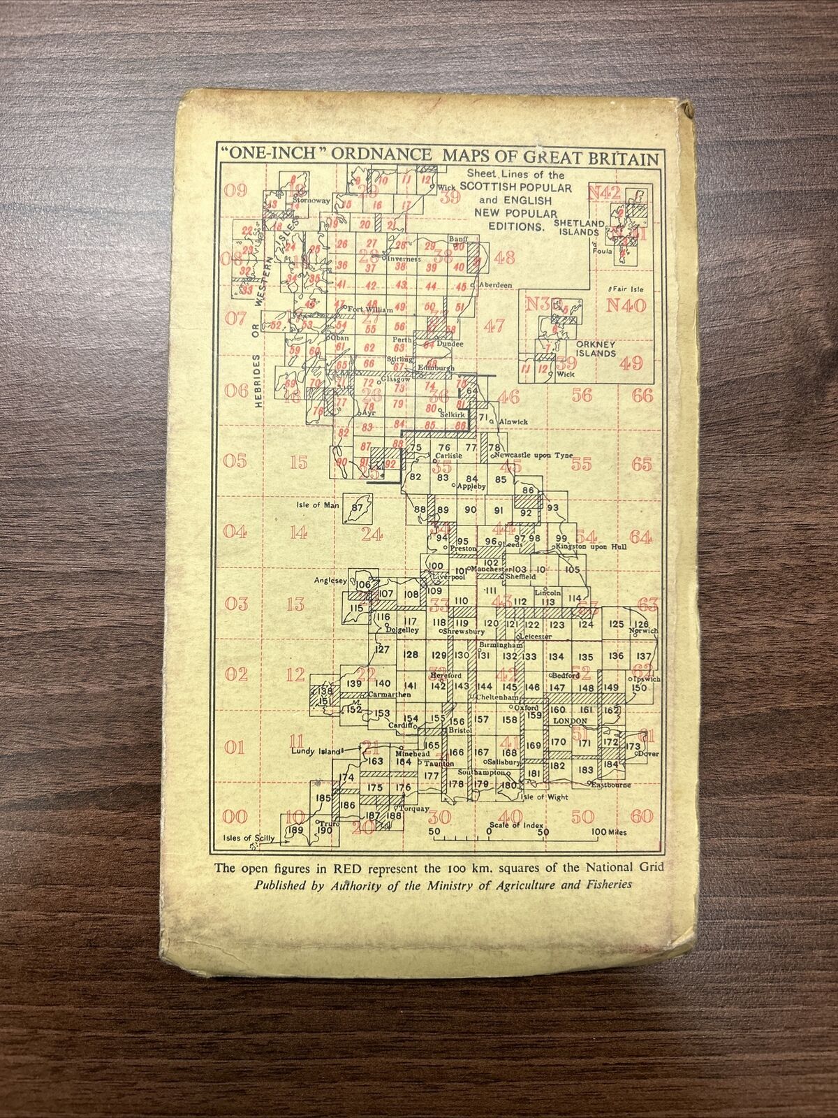 GAINSBOROUGH Ordnance Survey Cloth One Inch Map 1947 Sixth Edition Sheet 104