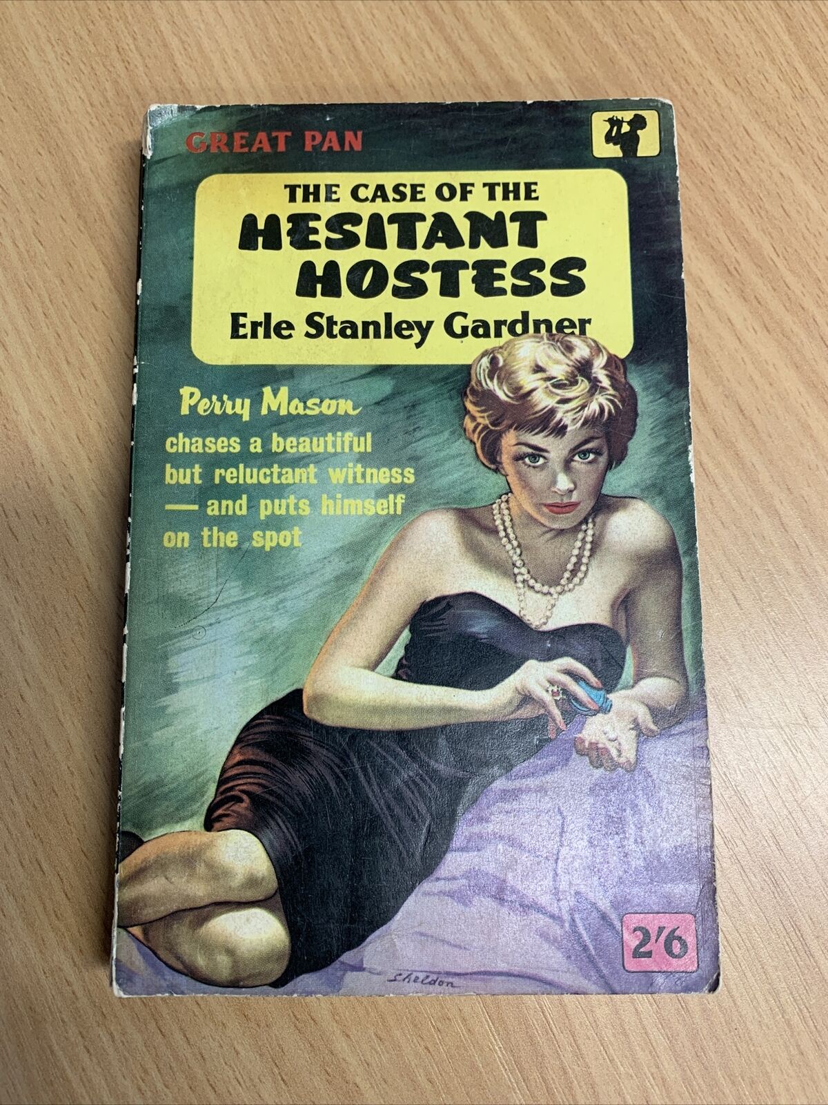 The Case Of The Hestitant Hostess - Erle Stanley Gardner - Pan Paperback 1959 