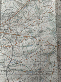 BARNSLEY Ordnance Survey Second Series Map SE20/30 1972 PENISTONE Cawthorne