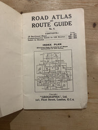 NORTHERN COUNTIES Road Atlas And Route Guide No 4 Geographia 1950s? MAPS