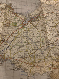 LANDS END Ordnance Survey One Inch Map 189 Good Condition 1961 Isles Of Scilly