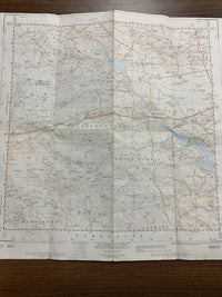 BLUBBERHOUSES Ordnance Survey Sheet SE15 Map 1:25,000 First Series 1967