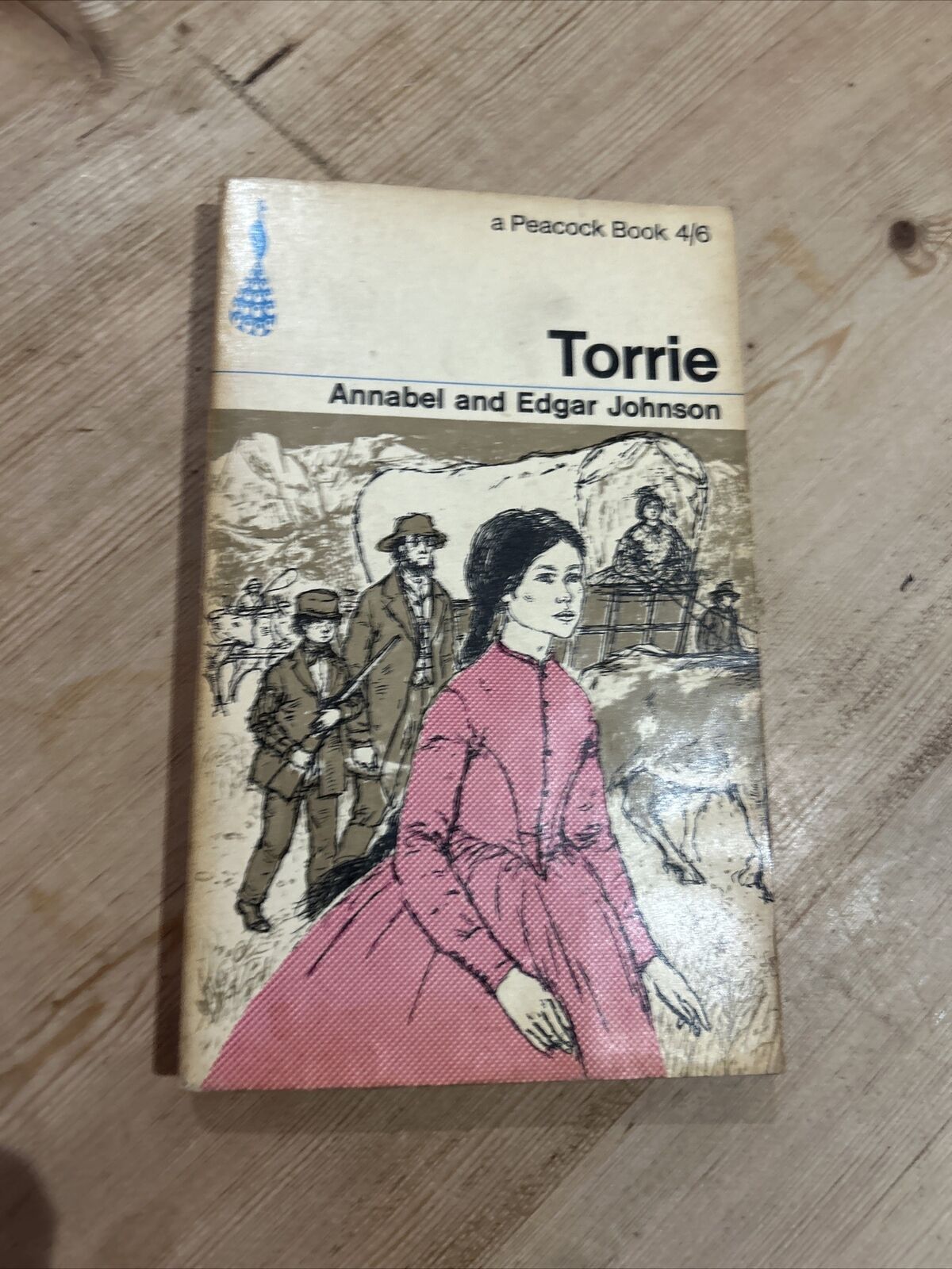 TORRIE by Annabel & Edgar Johnson paperback Peacock Penguin Books 1965