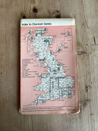 NEWQUAY & PADSTOW Ordnance Survey Paper One inch 1961 Sheet 185 Newquay Bodmin