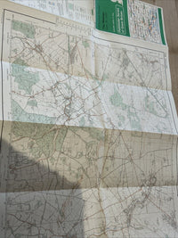 THE WALLOPS Pathfinder Ordnance Survey SU23/33 1:25000 1980 Stockbridge Boscombe