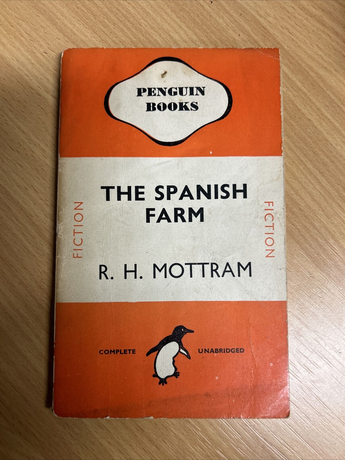 THE SPANNISH FARM By R H Mottram Penguin Books No 52 1941