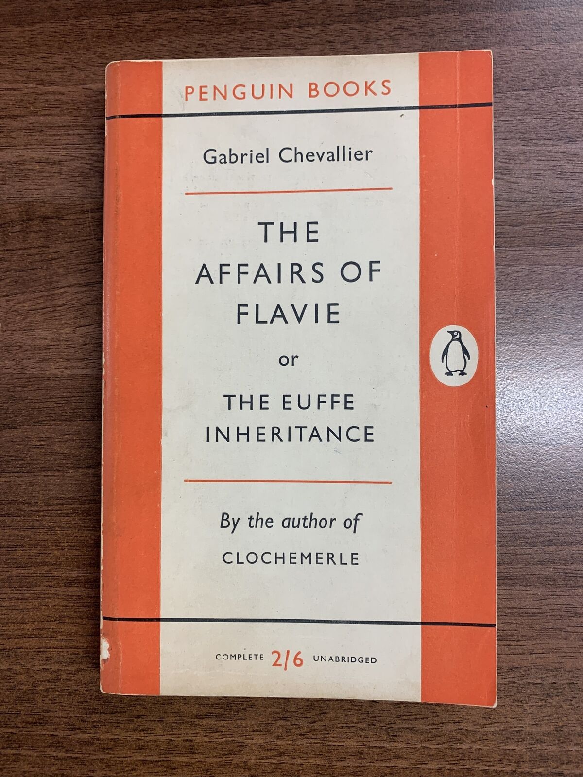 The Affairs Of Flavie The Euffe Inheritance, Gabriel Chevallier, Penguin 1955